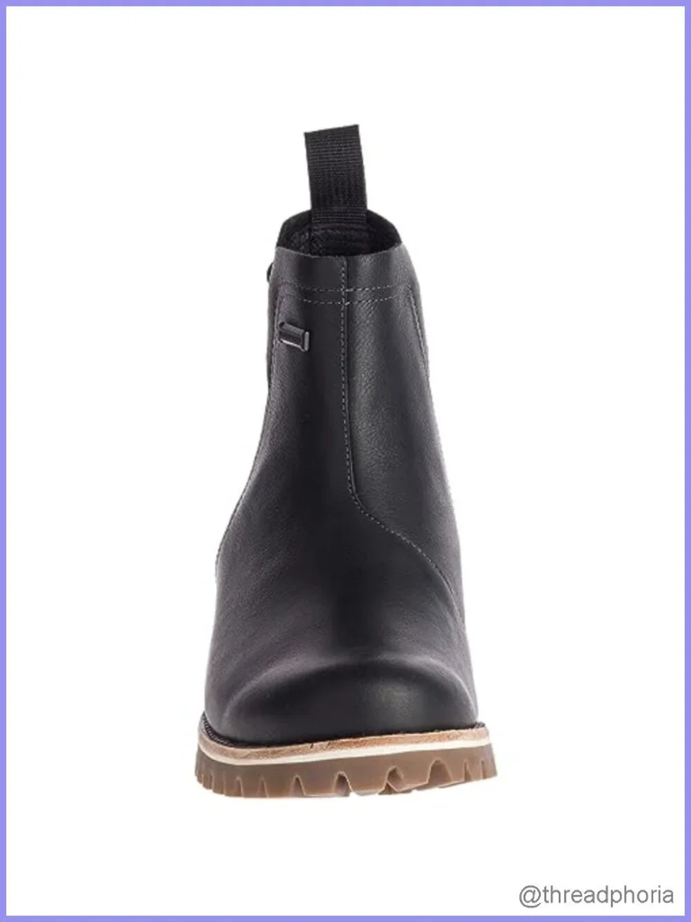 Waterproof Leather Chelsea Ankle Boots Hiking Casual Slip On